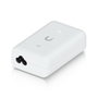 Ubiquiti Adaptateur PoE+ 2.5 Gigabit 30W - 48V DC / 0.65A - Protection contre les surtensions - Avec indicateur LED