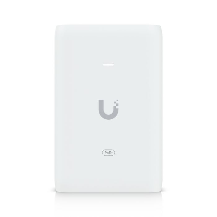 Ubiquiti Adaptateur PoE+ 2.5 Gigabit 30W - 48V DC / 0.65A - Protection contre les surtensions - Avec indicateur LED Ubiquiti Adaptateur PoE+ 2.5 Gigabit 30W - 48V DC / 0.65A - Protection contre les surtensions - Avec indicateur LED