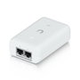 Ubiquiti Adaptateur PoE+ 2.5 Gigabit 30W - 48V DC / 0.65A - Protection contre les surtensions - Avec indicateur LED