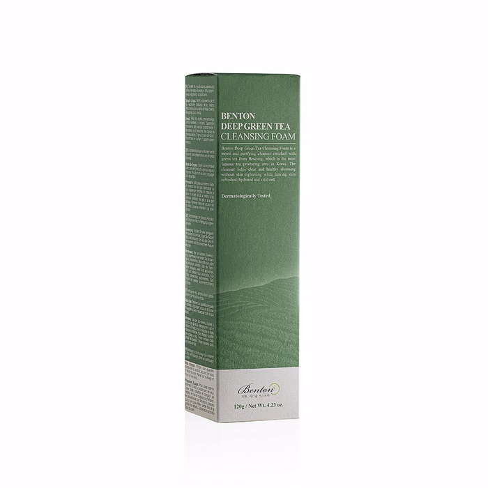 Benton DEEP GREEN TEA cleansing foam 120 g