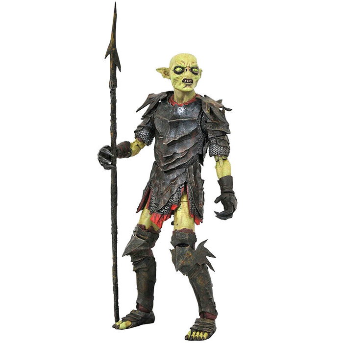 DIAMOND SELECT - Figurine articulée Orc de la Moria - Le Seigneur des Anneaux - Série 3 - Hauteur 18 cm DIAMOND SELECT - Figurine articulée Orc de la Moria - Le Seigneur des Anneaux - Série 3 - Hauteur 18 cm