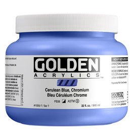 Golden Bleu Céruléum de Chrome Heavy Body