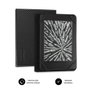 Subblim Clever Ebook Case Housse pour liseuse 6 pouces Noir Fibre de carbone