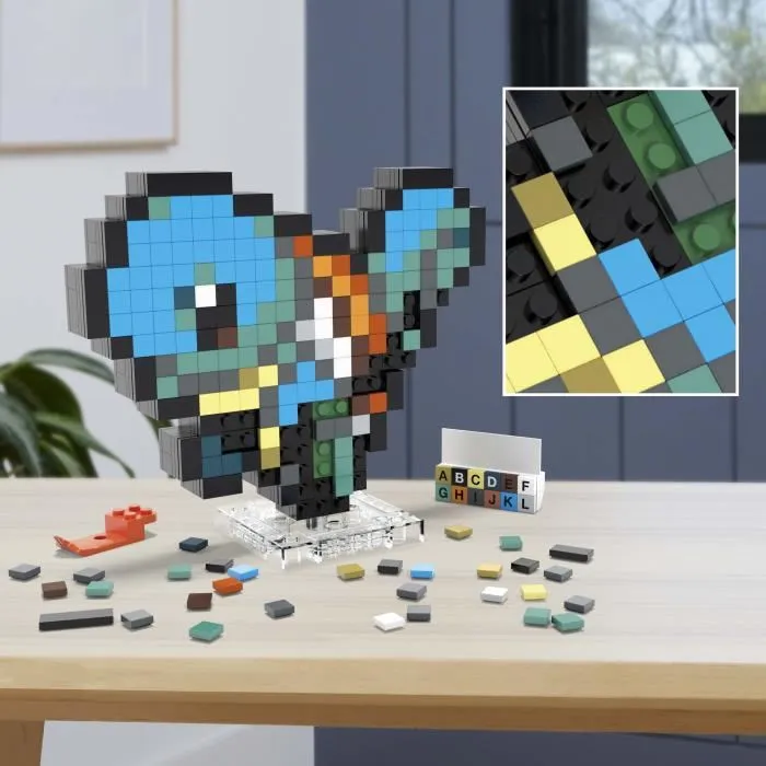 Mega Pokémon Carapuce Coffret de construction Rétro 367 pièces HTH77