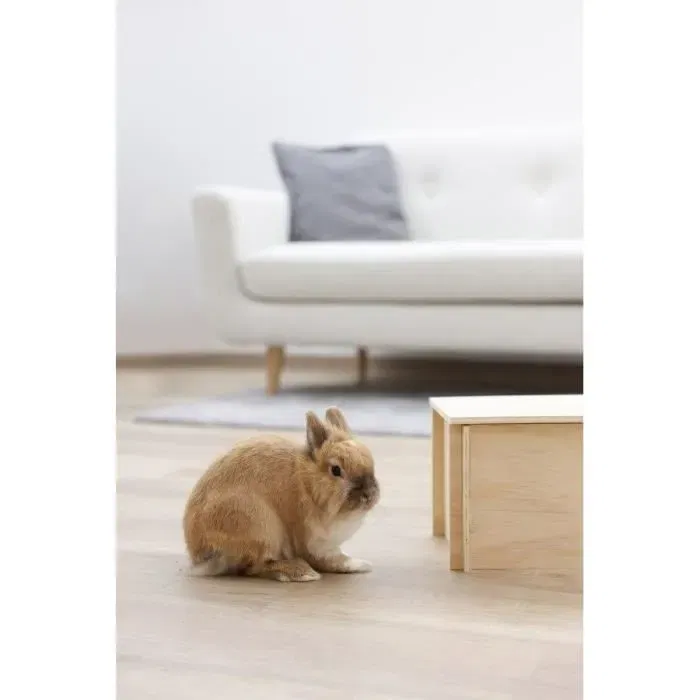 Kerbl - Abri pour hamster - Toit amovible pour plateforme d'observation - Facile à monter - Usage extérieur - Beige