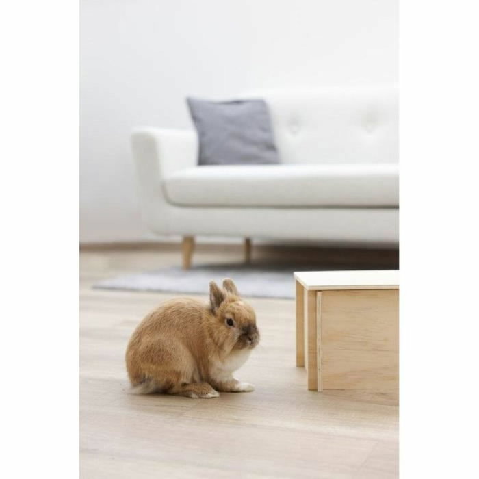 Kerbl Maison pour rongeurs Beige Bois