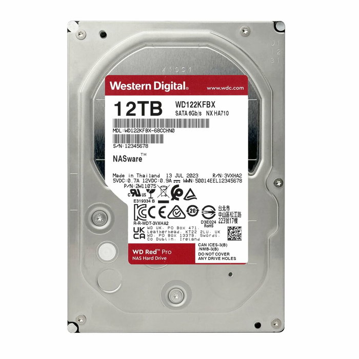 Disque dur Western Digital WD122KFBX 3,5" 12 TB