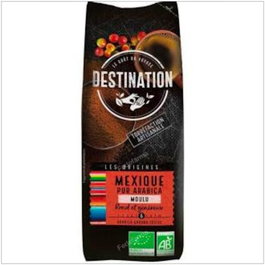 DESTINATION Café Mexique 100% Arabica moulu BIO 250g