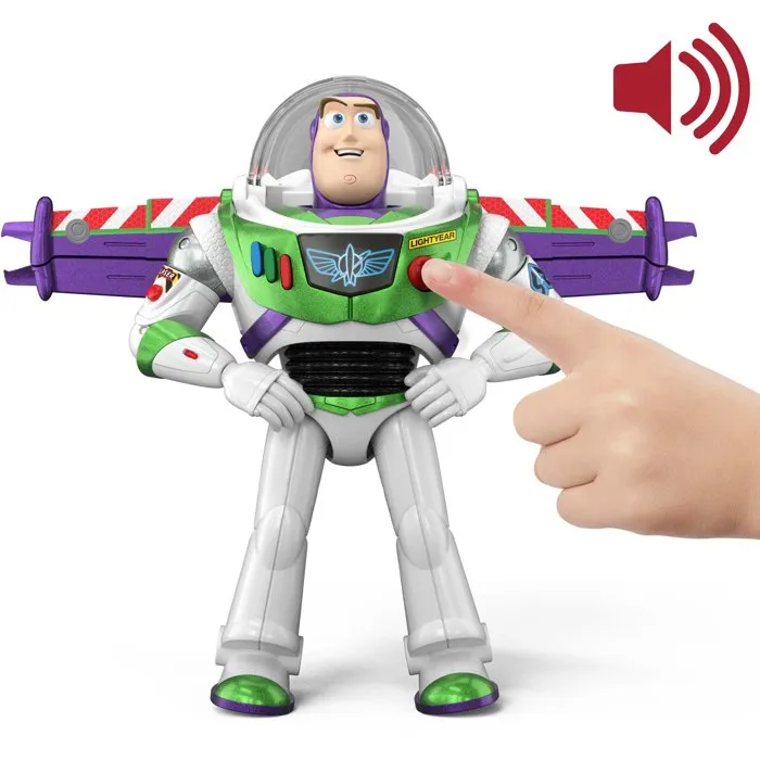 Mattel Buzz Lightyear Talking - Figurine électronique de 30 cm avec sons