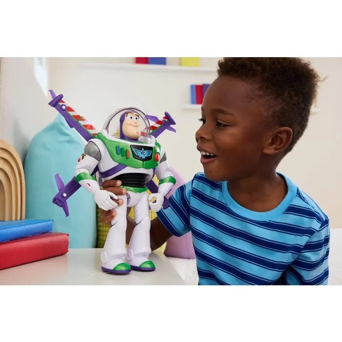 Mattel Buzz Lightyear Talking - Figurine électronique de 30 cm avec sons