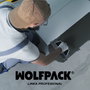 WOLFPACK LINEA PROFESIONAL Peigne Professionnel Manche Polypropylène 280x120 mm