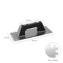 WOLFPACK LINEA PROFESIONAL Peigne Professionnel Manche Polypropylène 280x120 mm