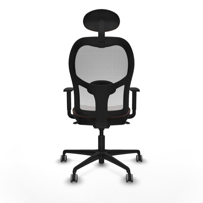Piqueras y Crespo Chaise de Bureau 1D036G1 Blanc Brun foncé Piqueras y Crespo Chaise de Bureau 1D036G1 Blanc Brun foncé