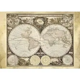 Schmidt Spiele Puzzle Carte du Monde Historique 2000 Pièces - Qualité Premium pour Adultes et Enfants à partir de 12 ans