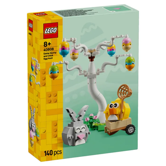 Lego 40808 Set Lapin de Pâques et Chasse aux Œufs avec 2 Animaux en Briques de Construction - Jouet Printemps Multicolore pour Enfants Lego 40808 Set Lapin de Pâques et Chasse aux Œufs avec 2 Animaux en Briques de Construction - Jouet Printemps Multicolore pour Enfants