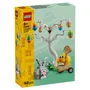 Lego 40808 Set Lapin de Pâques et Chasse aux Œufs avec 2 Animaux en Briques de Construction - Jouet Printemps Multicolore pour Enfants