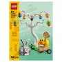 Lego 40808 Set Lapin de Pâques et Chasse aux Œufs avec 2 Animaux en Briques de Construction - Jouet Printemps Multicolore pour Enfants