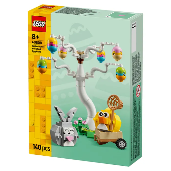 Lego 40808 Set Lapin de Pâques et Chasse aux Œufs avec 2 Animaux en Briques de Construction - Jouet Printemps Multicolore pour Enfants Lego 40808 Set Lapin de Pâques et Chasse aux Œufs avec 2 Animaux en Briques de Construction - Jouet Printemps Multicolore pour Enfants