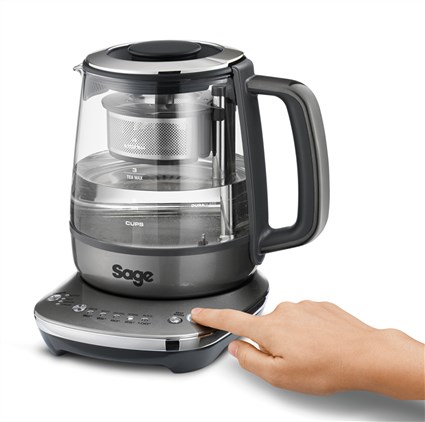 Sage STM700SHY4EEU1 Théière électrique Bouilloire Compacte avec Filtre pour Infusion du Thé à Température Optimale