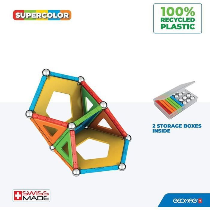 Geomag Supercolor Panels Recycled 52 pièces
