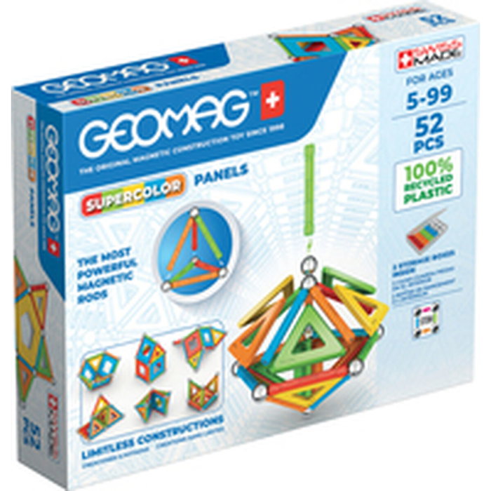 Geomag Supercolor Panels Recycled 52 pièces