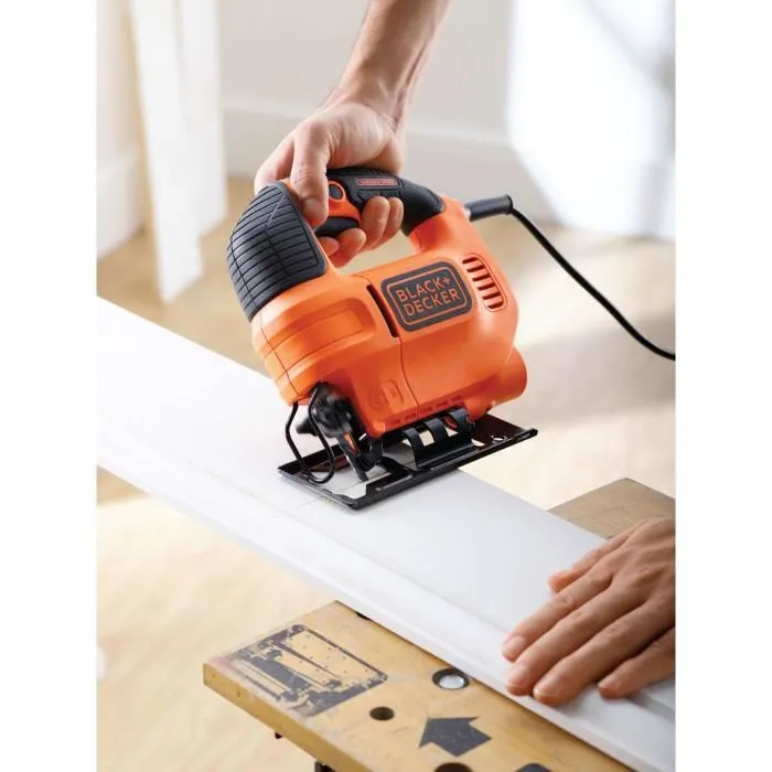 Black + Decker KS701 Scie sauteuse 520 W, Profondeur de coupe : 70 mm