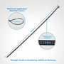 Ewent EW1564 Attaches pour câbles noir 200 mm (100 pièces)