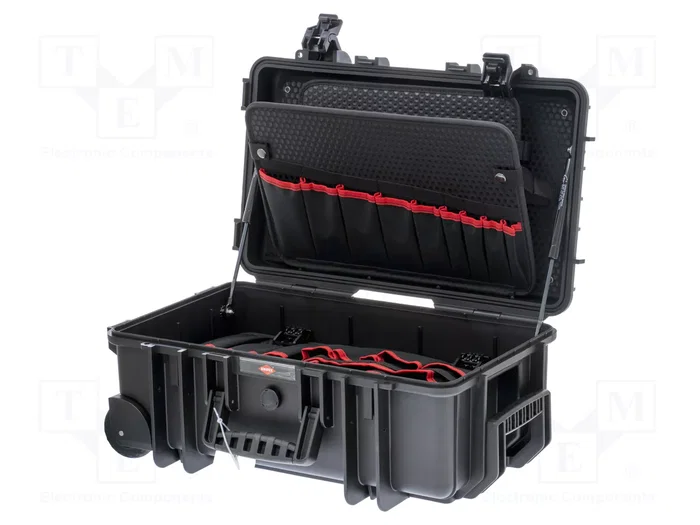 Knipex Robust26 Move Valise à outils avec roues, Noir Knipex Robust26 Move Valise à outils avec roues, Noir