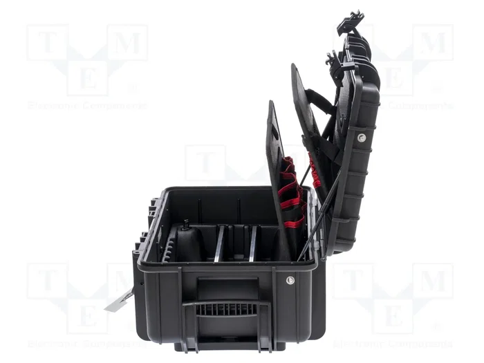 Knipex Robust26 Move Valise à outils avec roues, Noir Knipex Robust26 Move Valise à outils avec roues, Noir