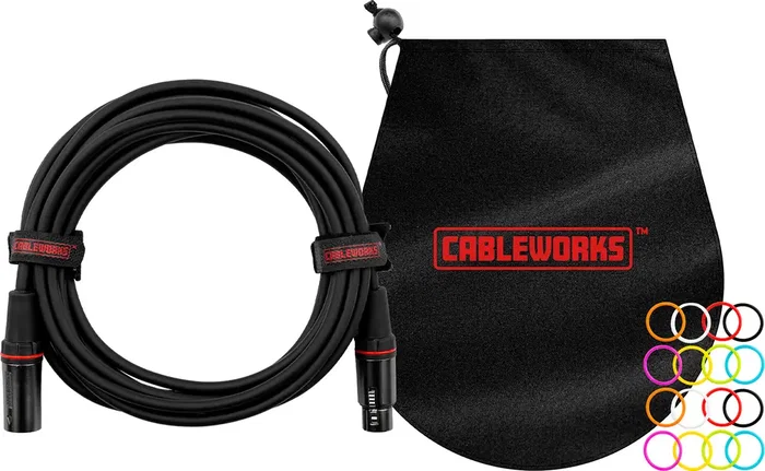 CABLEWORKS Câble Microphone XLR/XLR - 9 Mètres