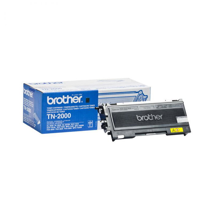 Brother TN-2000 | Cartouche d'encre noir TN2000 pour imprimantes laser Brother