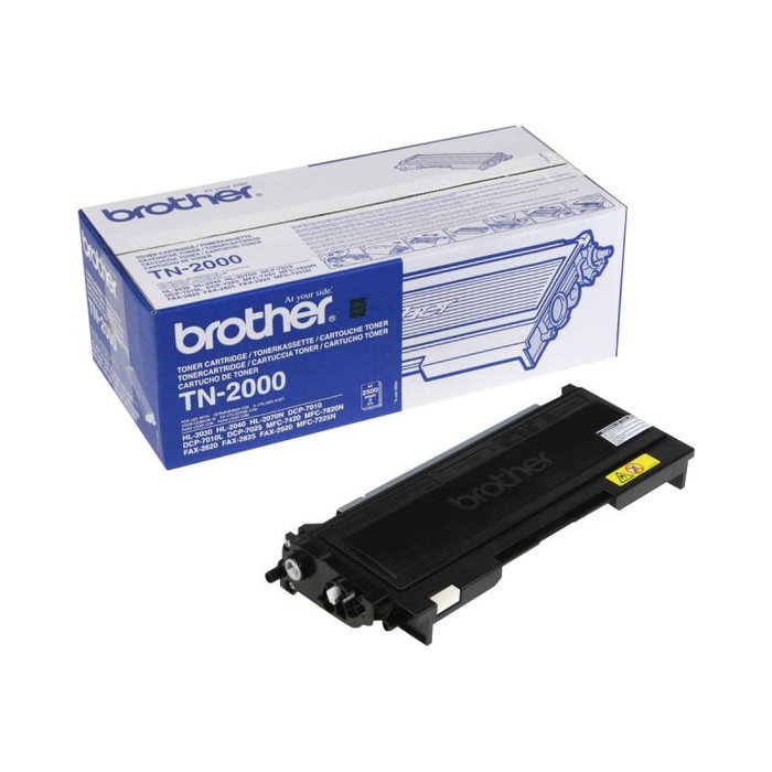 Brother TN-2000 | Cartouche d'encre noir TN2000 pour imprimantes laser Brother