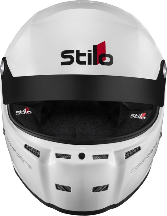Stilo Casque ST5 GTN Tourisme Composite Snell SA2020 FIA 8859-15 HANS FIA8858-10 Blanc/Intérieur Noir - 61