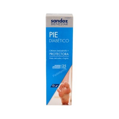 SANDOZ BIENESTAR Soin et Hygiène des Pieds pour Diabétiques 100 ml SANDOZ BIENESTAR Soin et Hygiène des Pieds pour Diabétiques 100 ml
