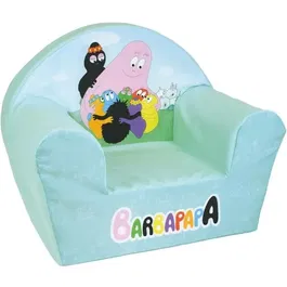 Fun House Fauteuil club enfant Barbapapa, Origine France, 42 x 52 x 33 cm, Housse amovible et lavable