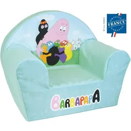 Fun House Fauteuil club enfant Barbapapa, Origine France, 42 x 52 x 33 cm, Housse amovible et lavable
