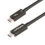 Startechcom Câble Thunderbolt 4 USB Type C 0,5 m 40 Gbps 8K 100W TBLT4MM50CM