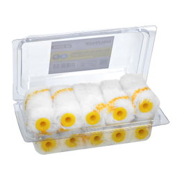 WOLFPACK LINEA PROFESIONAL Lot de 10 recharges de rouleaux en polyamide 50 mm pour émail acrylique