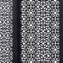 Home Deco Factory Lot de 2 lanternes en métal noir