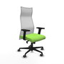 Piqueras y Crespo Chaise de Bureau Albacete Pistache et Blanc