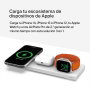 Belkin WIZ016vfWH BoostCharge Pro Base de Charge Sans Fil MagSafe 3 en 1 Blanche pour iPhone, Apple Watch, AirPods