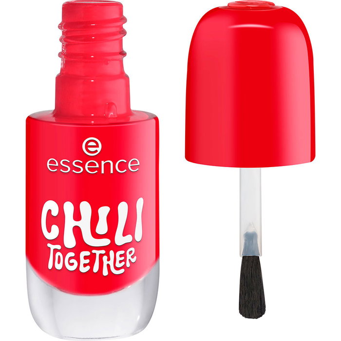 Essence Vernis à Ongles Gel n°16 Chili Together 8 ml - Brillance Intense, Tenue Jusqu'à 10 Jours, Application Facile Sans Lampe UV