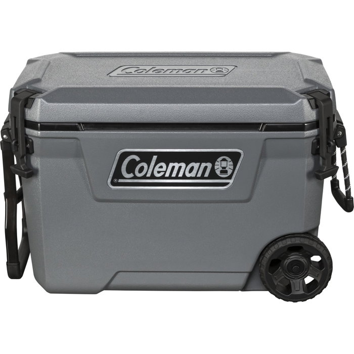 Coleman Convoy 65qt Glacière portable noire avec roulettes Coleman Convoy 65qt Glacière portable noire avec roulettes