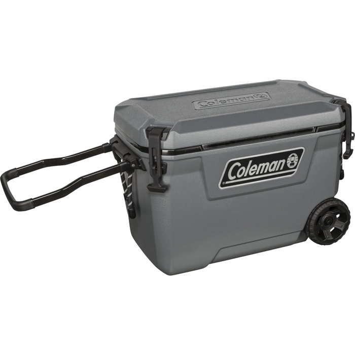 Coleman Convoy 65qt Glacière portable noire avec roulettes Coleman Convoy 65qt Glacière portable noire avec roulettes