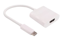 MicroConnect Adaptateur USB-C vers HDMI, 0,15m, Blanc