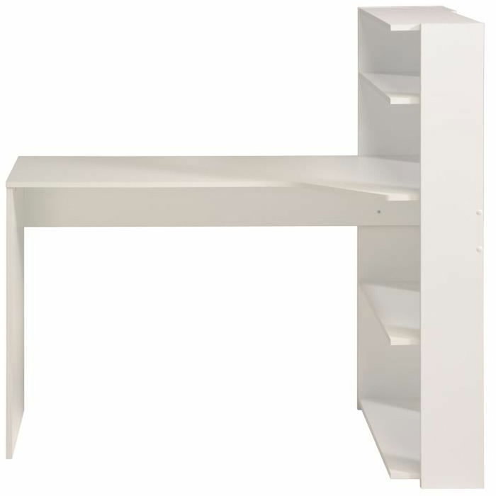 Parisot Bureau d'angle JUNE Blanc