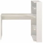 Parisot Bureau d'angle JUNE Blanc