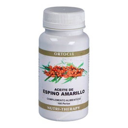 ORTOCEL NUTRI-THERAPY Espino Amarillo 500 mg 100 perles - Complément alimentaire Omega 7