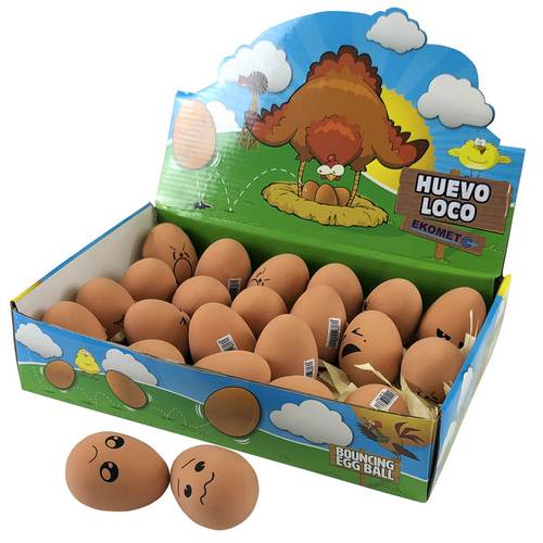 Ekomet Expositor Huevo Juguete Perro 24Unds. Ekomet Expositor Huevo Juguete Perro 24Unds.