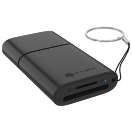 Icy ICY BOX IB-CR204-CU3 Lecteur de cartes 2-en-1 USB 3.2 Gen 1